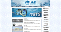 Desktop Screenshot of cemsales.com